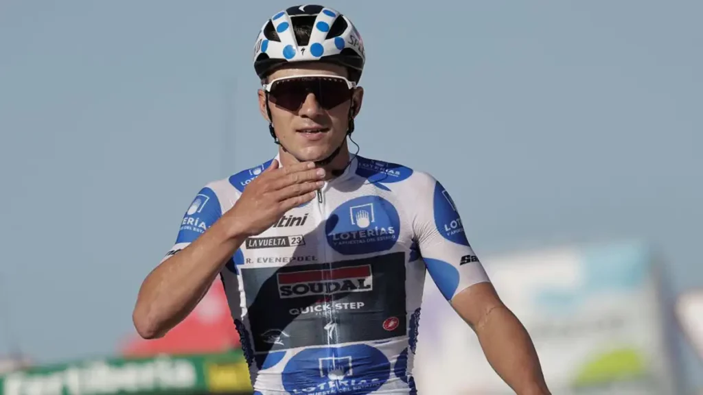 Evenepoel gana en la Vuelta a España