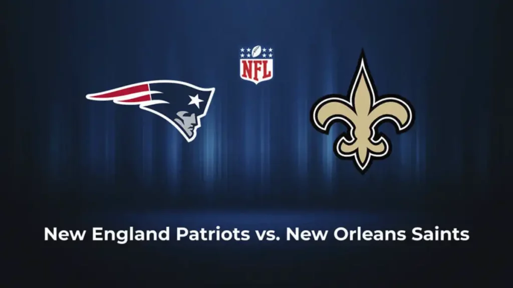 Patriots vs Saints en vivo