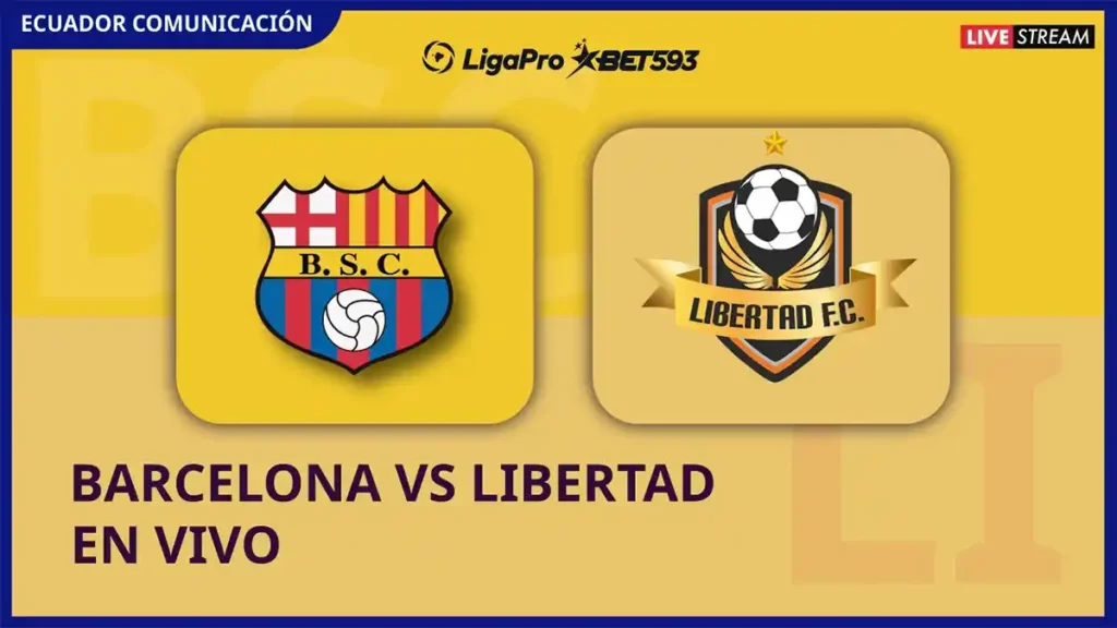 barcelona vs libertad en vivo