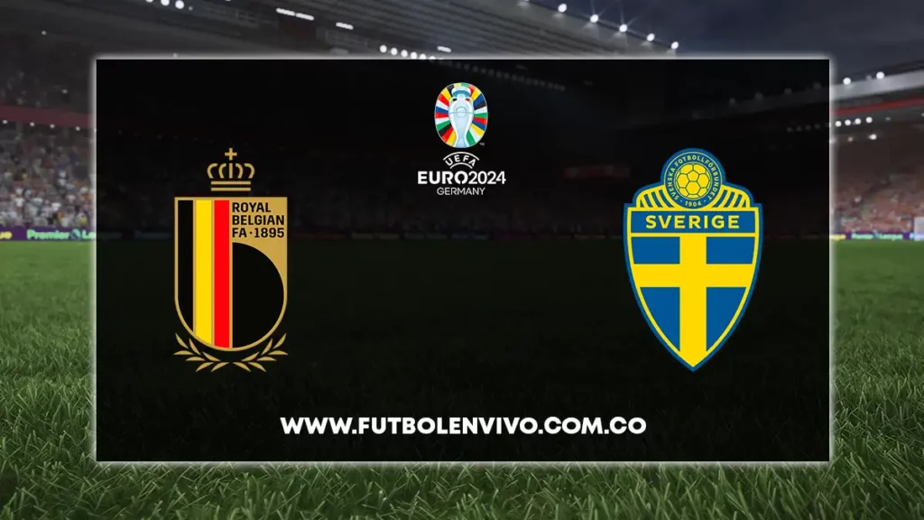 belgica vs suecia en vivo