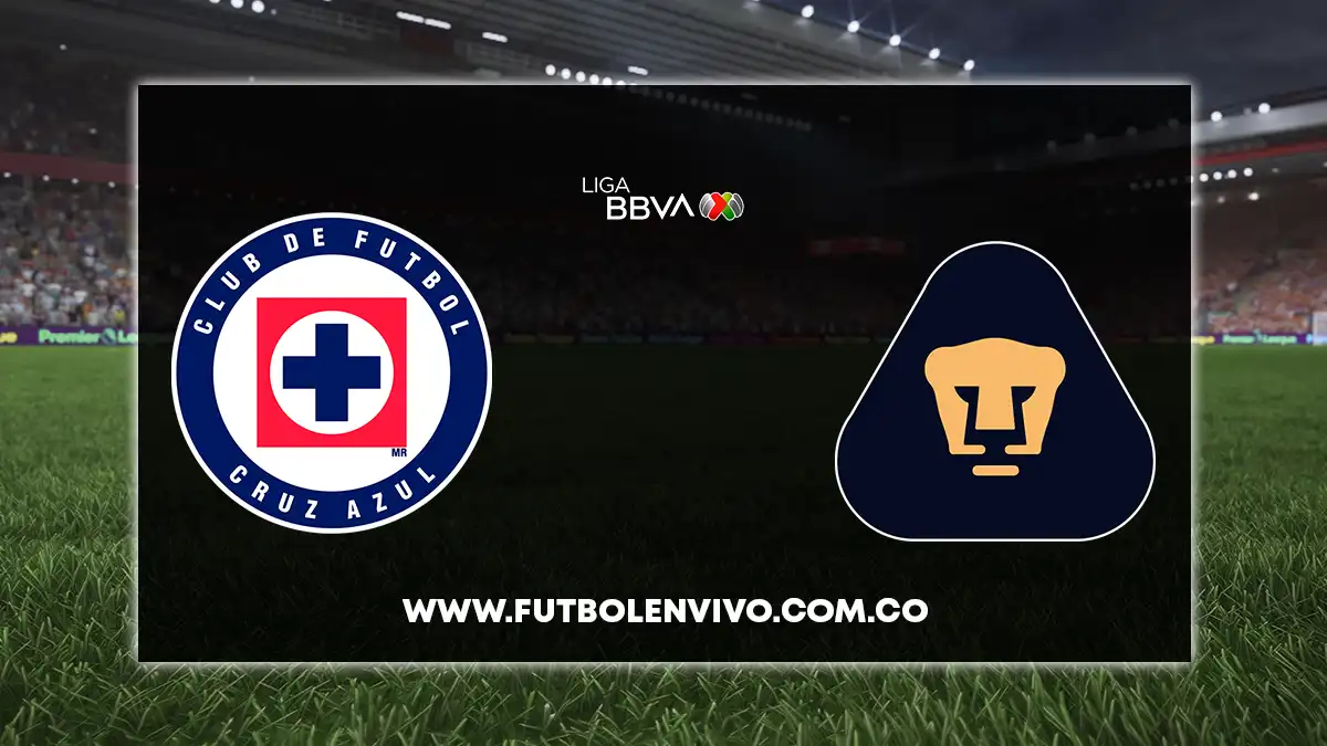 Cruz Azul vs Pumas EN VIVO ONLINE hoy por Liga MX Fútbol en vivo