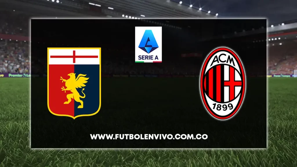 genoa vs milan en vivo