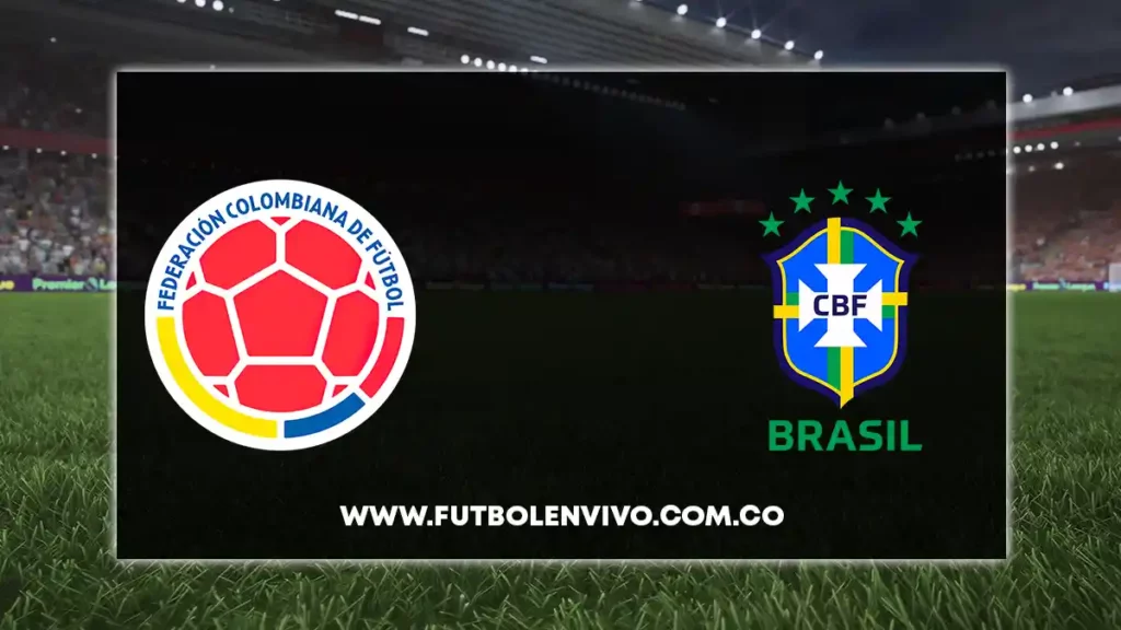 Ver partido Colombia vs Brasil en vivo gratis hoy señal del Gol