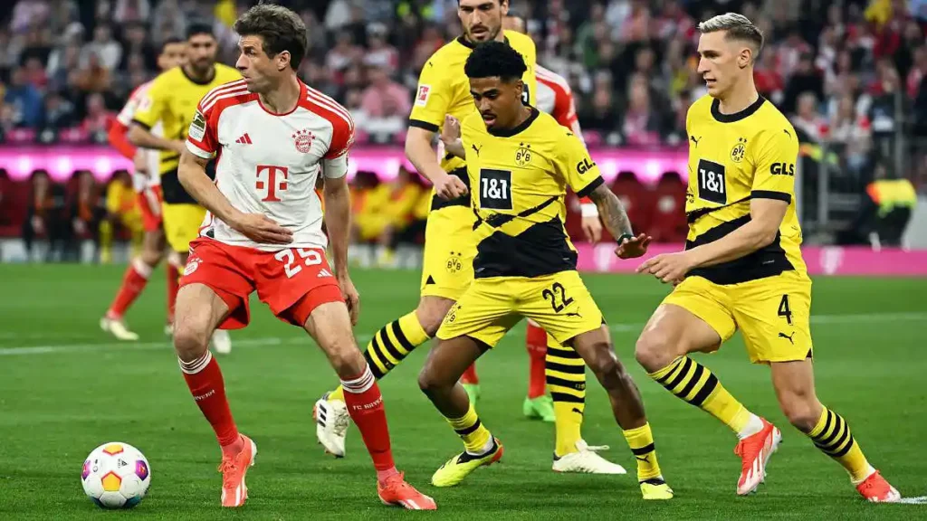 El Dortmund derrota al Bayern en el clásico