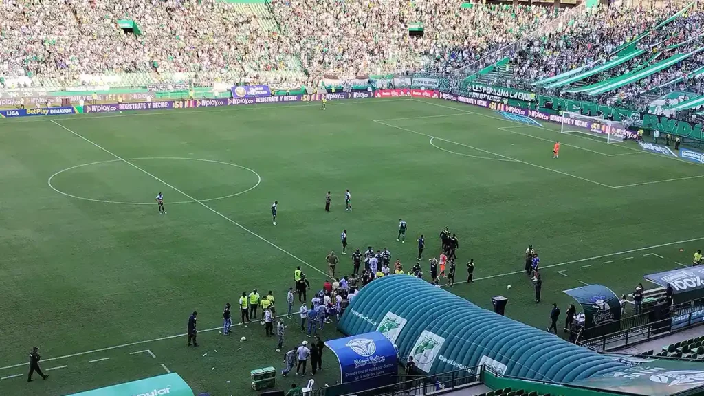 Invaden estadio de Palmaseca