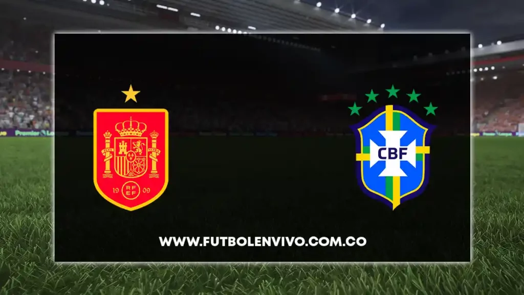 españa vs brasil en vivo