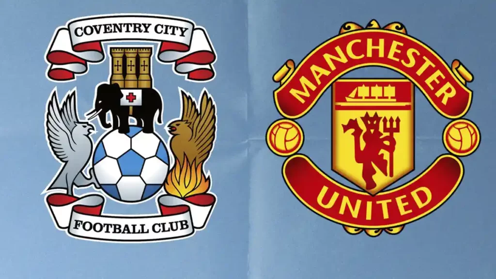 coventry vs manchester united en vivo