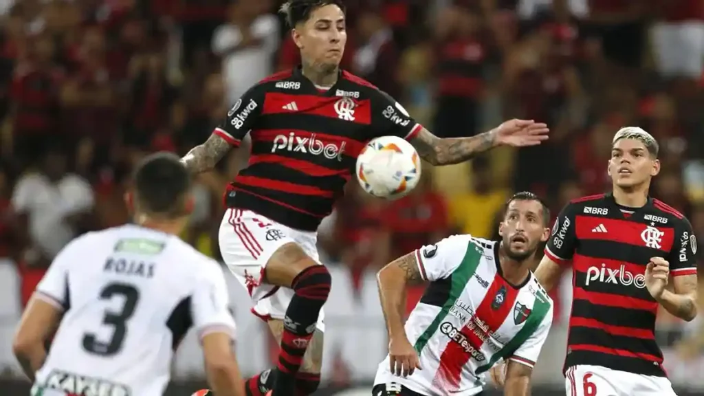 palestino vs flamengo en vivo