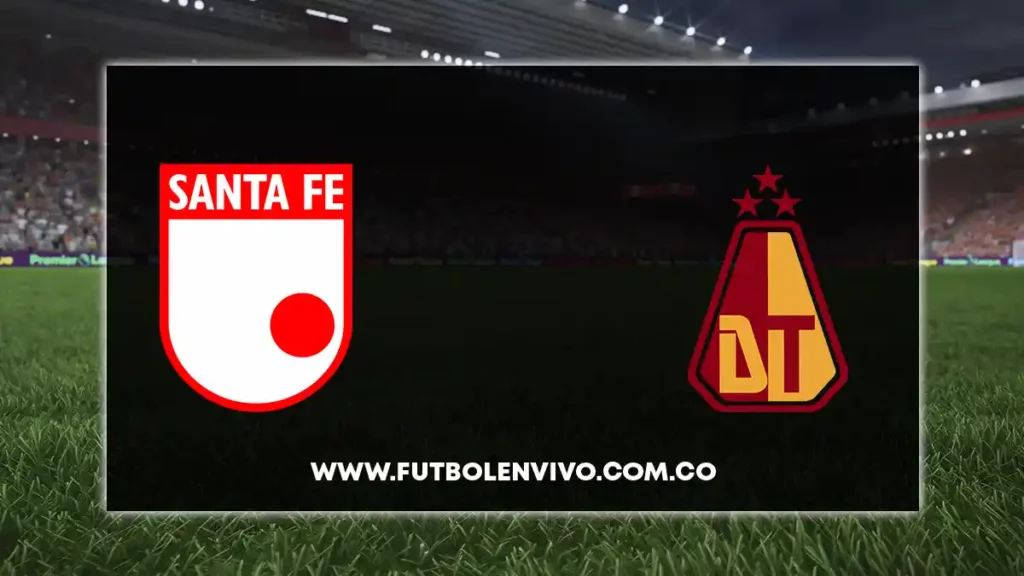 santa fe vs tolima en vivo