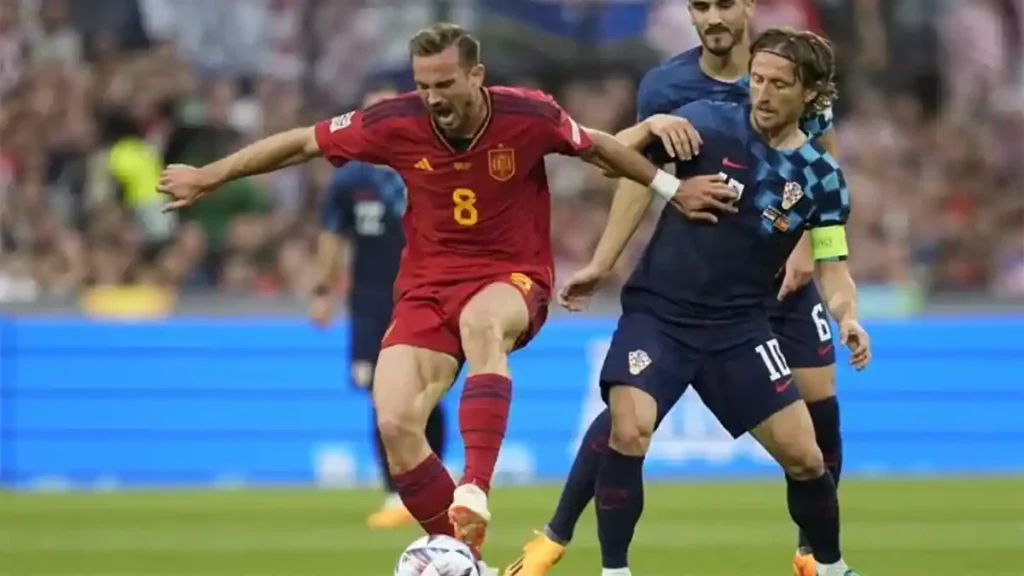 España vs Croacia en vivo