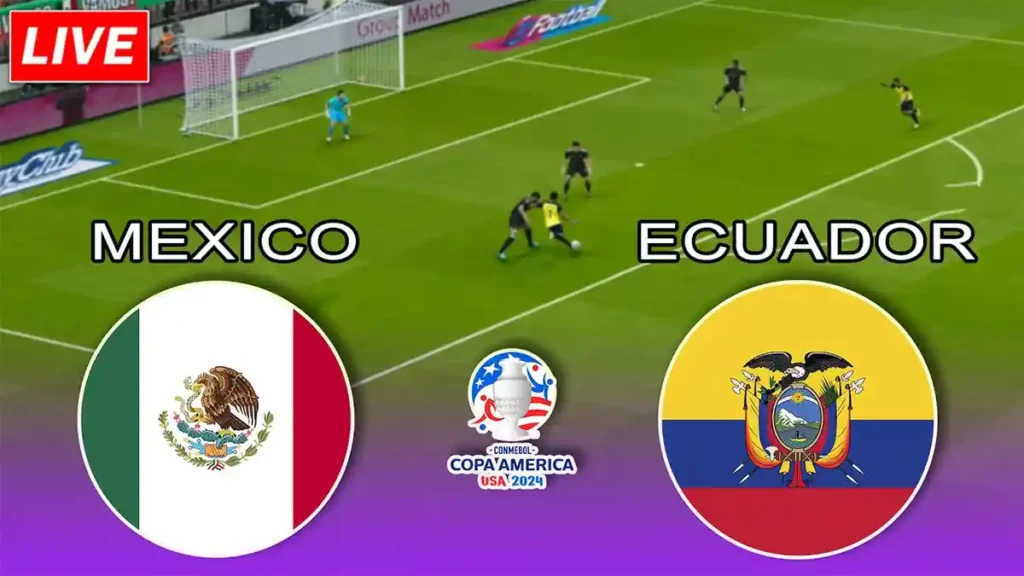 México vs Ecuador en vivo Copa América