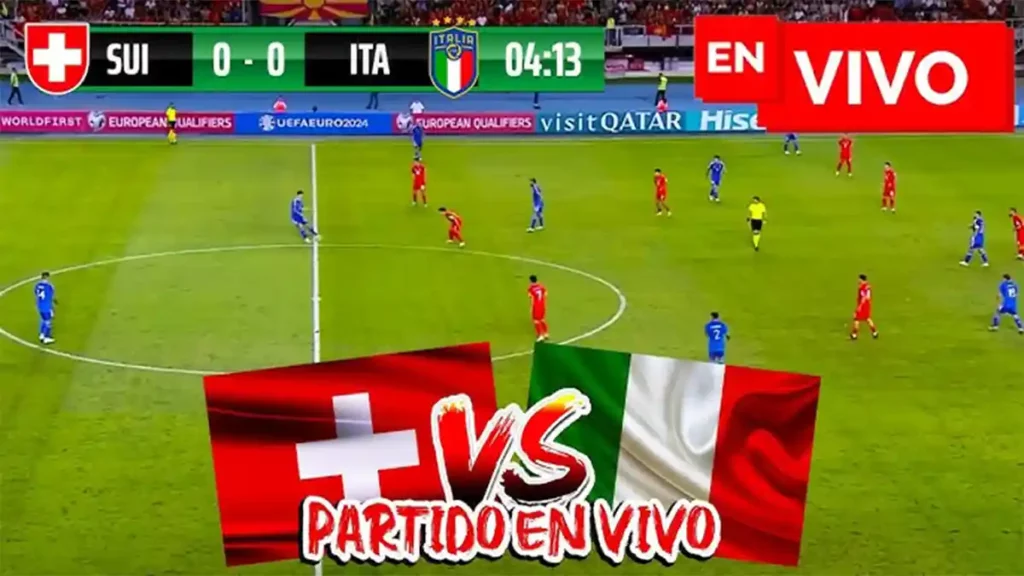 Suiza vs Italia en vivo Eurocopa