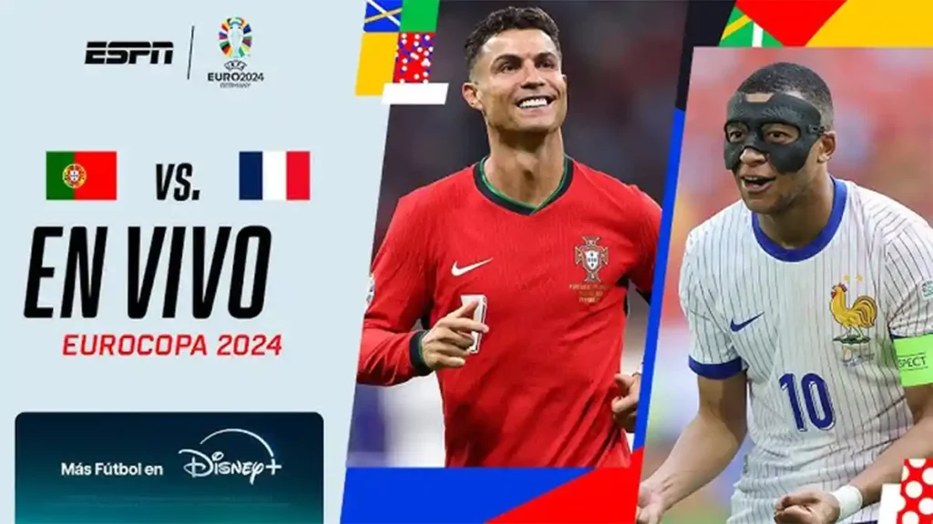 Portugal vs Francia en vivo Eurocopa 2024