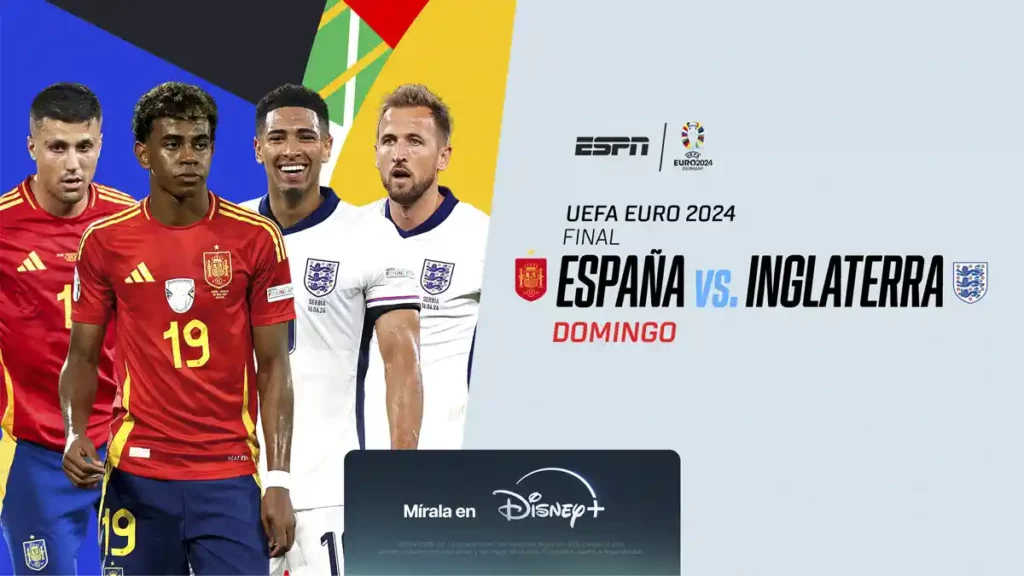 españa vs inglaterra en vivo final eurocopa