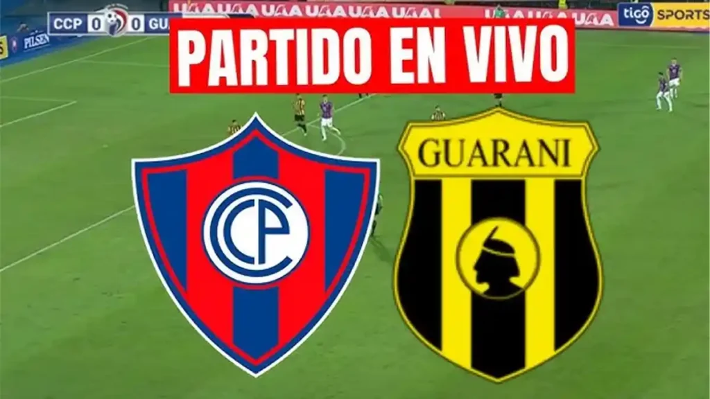 cerro porteño vs guarani en vivo